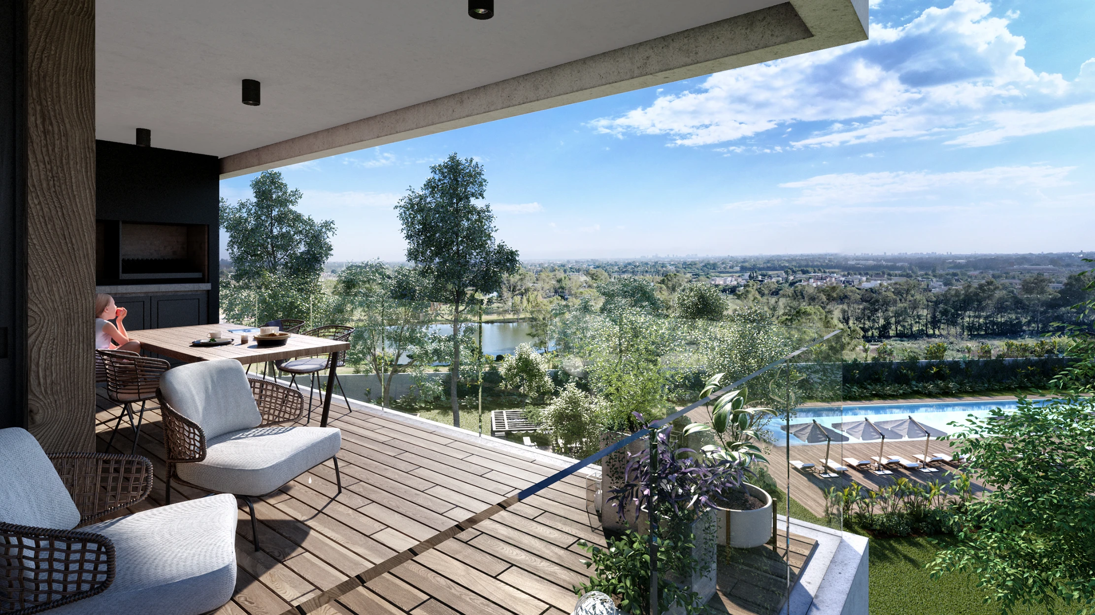 Balcon hacia Pileta